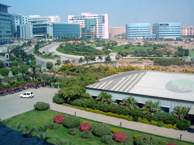 By peculiar235 - MindSpace campus https://en.wikipedia.org/wiki/Hyderabad#/media/File:Hyderabad_Outer_Ring_Road_and_its_radial_roads.png  